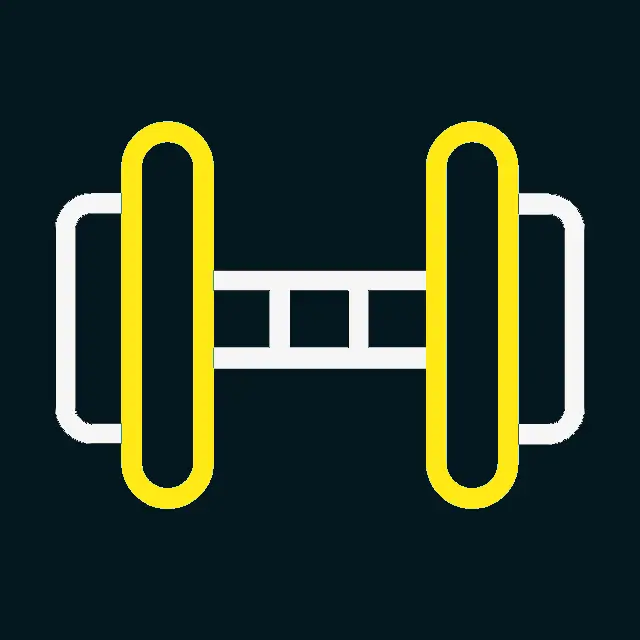 Modern fitness equipment